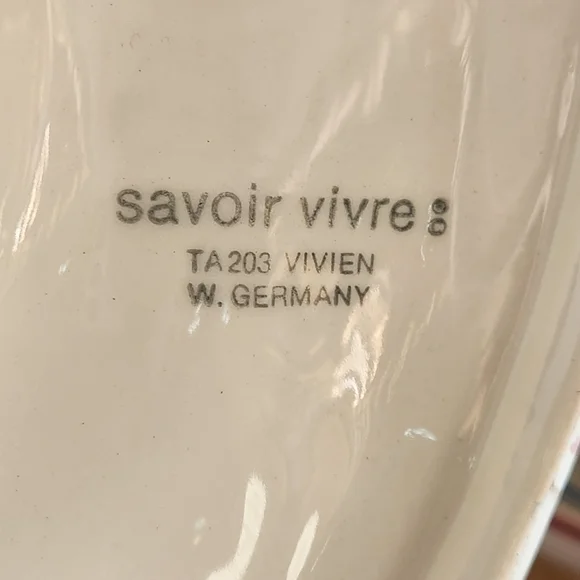 Vintage Savoir Vivre West Germany Candlesticks TA203 Vivien  Mid-Century Modern - Picture 12 of 13